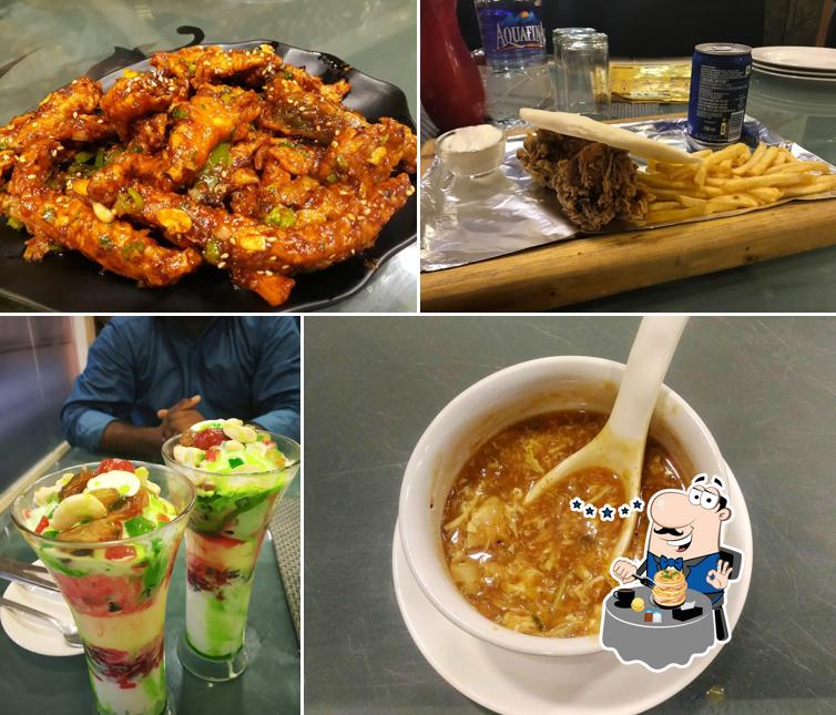 Food at Halais Dum Biryani