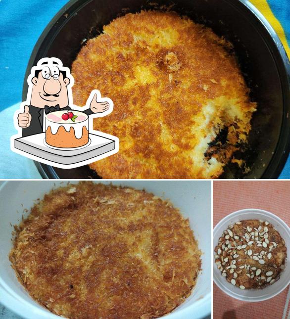 Carrot cake at Kunafa Kravings