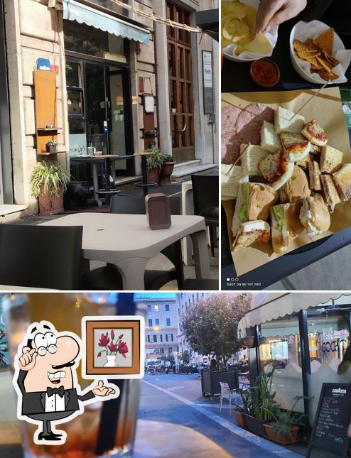 Gli interni di Manicomi Cafè