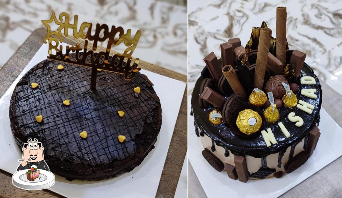 Chocolate cake at The Cakery