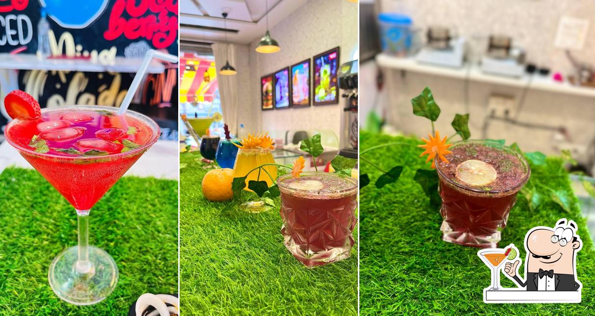 Try a drink from the menu