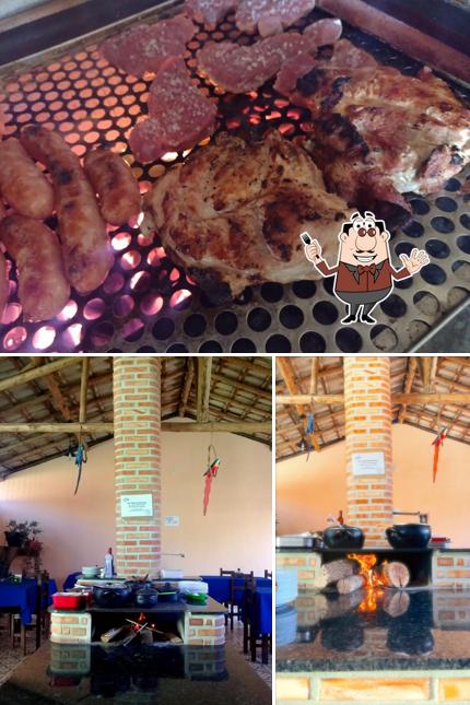 Dê uma olhada a foto apresentando comida e bebida a Cantina da Lica