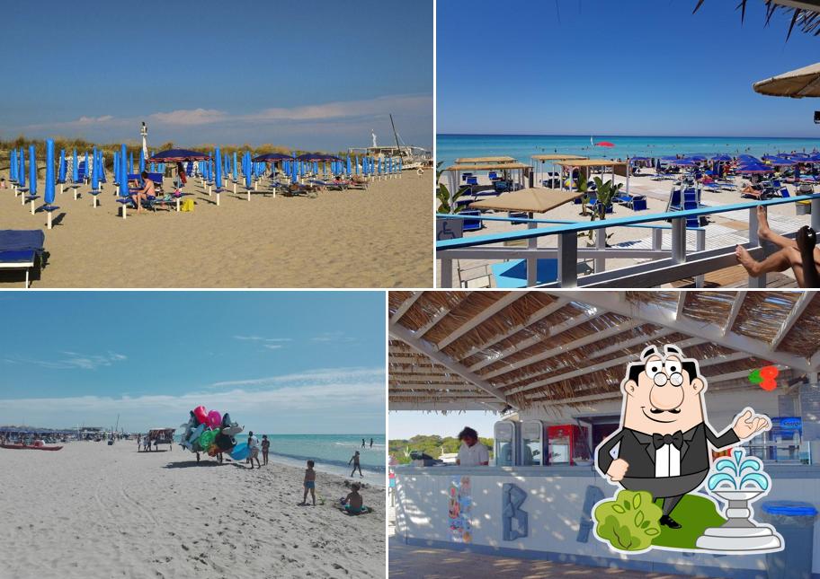 L'area esterna è una caratteristica importante di Cocoloco Stabilimento Balneare