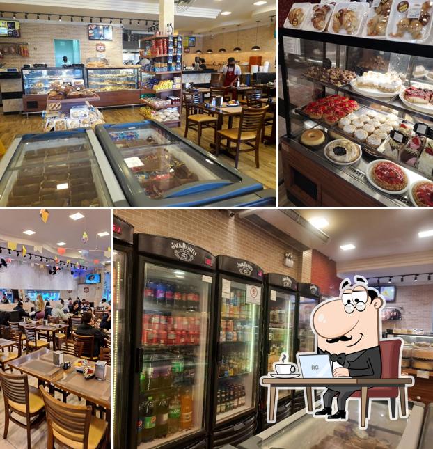 Veja imagens do interior do Padaria Peg Pão Itanhaém