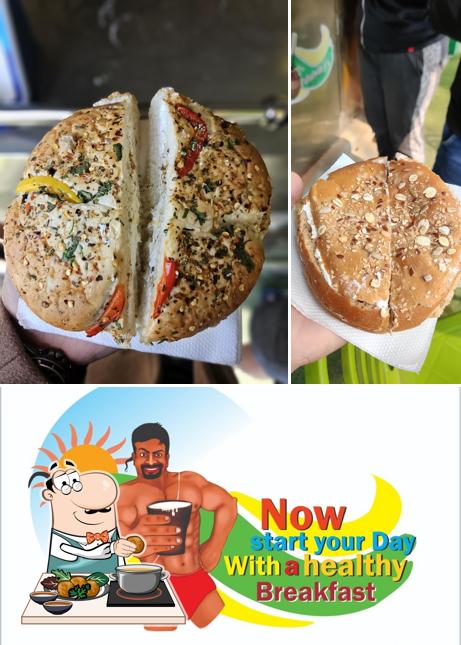 Falafel at Pahalwan Ji ka special mattha