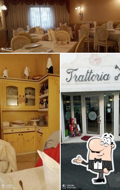 Gli interni di Trattoria Due Chiavi