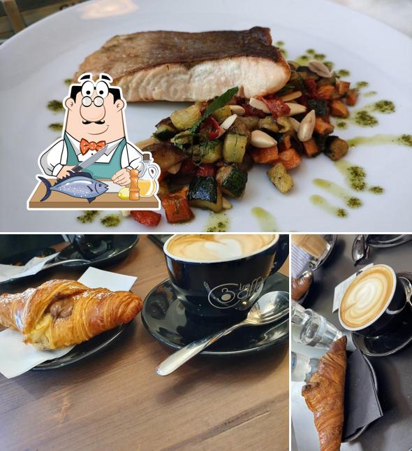 Salmone grigliato al Trecaffè Leone IV