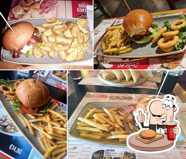 Gli hamburger di Pollicino Nova - Ristorante per Famiglie potranno incontrare molti gusti diversi