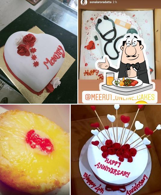 Food at Meerut Online Cakes