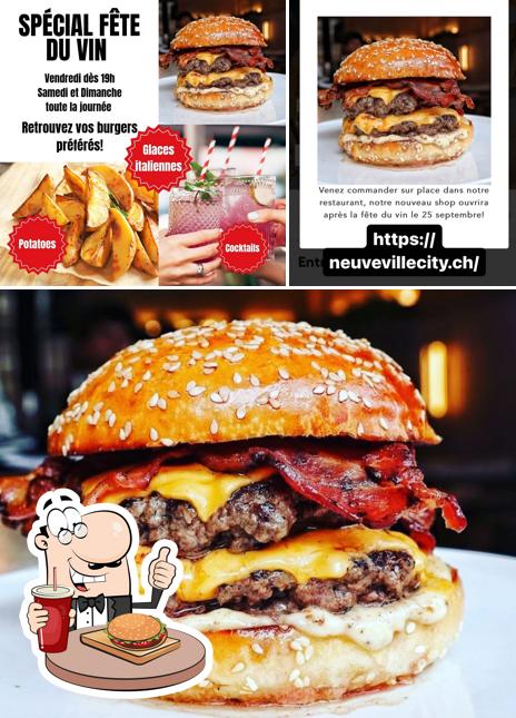 Hamburger al Neuveville City