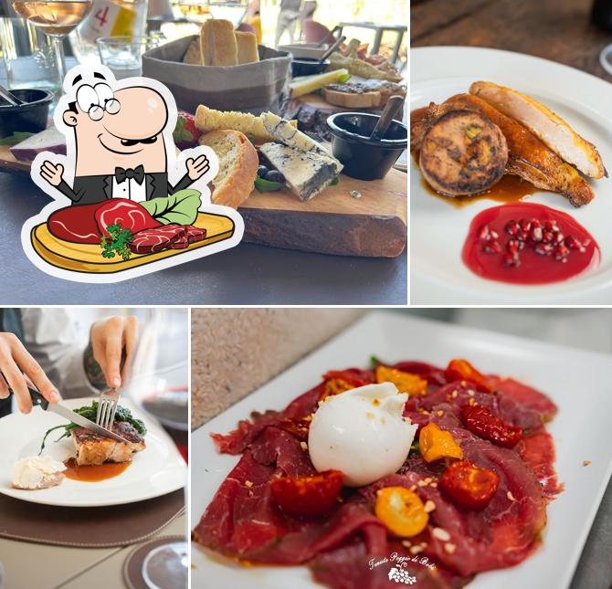 Carpaccio di manzo al Tenute Poggio di Bobi