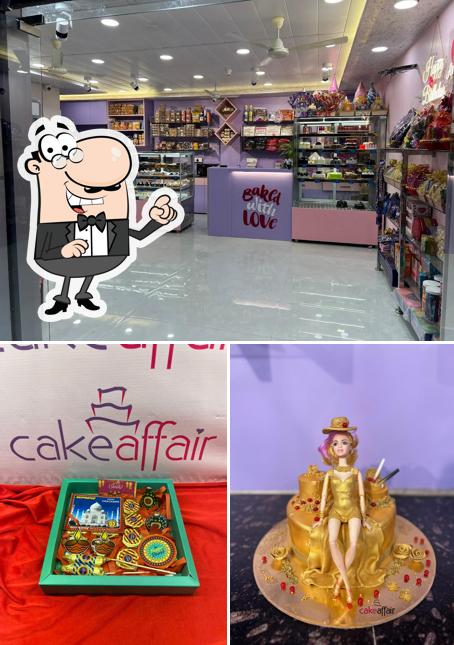 The interior of Cake affair
