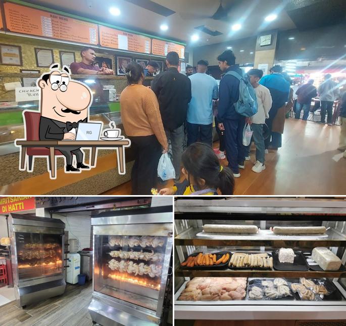 The interior of Kasauli Broilers