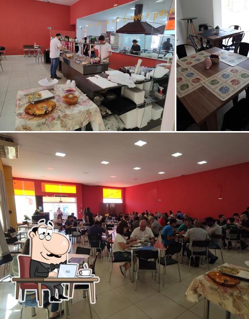 O interior do Restaurante D' Colli