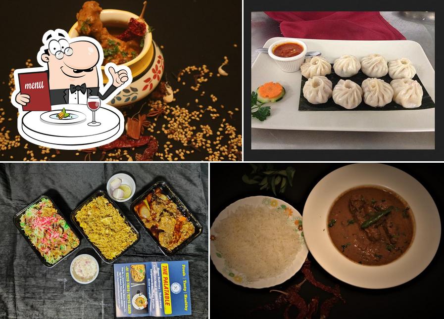 Food at The Palatable Restaurant