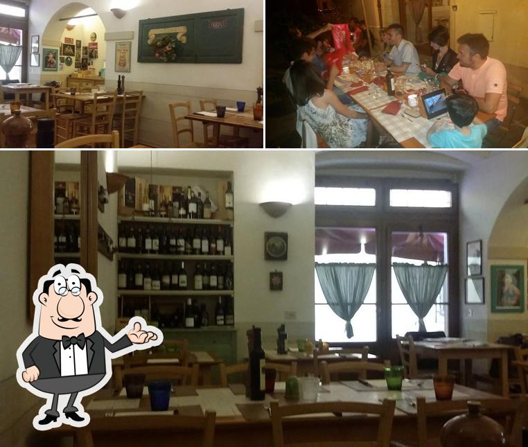 Dai un'occhiata agli interni di Trattoria dell'Abbondanza