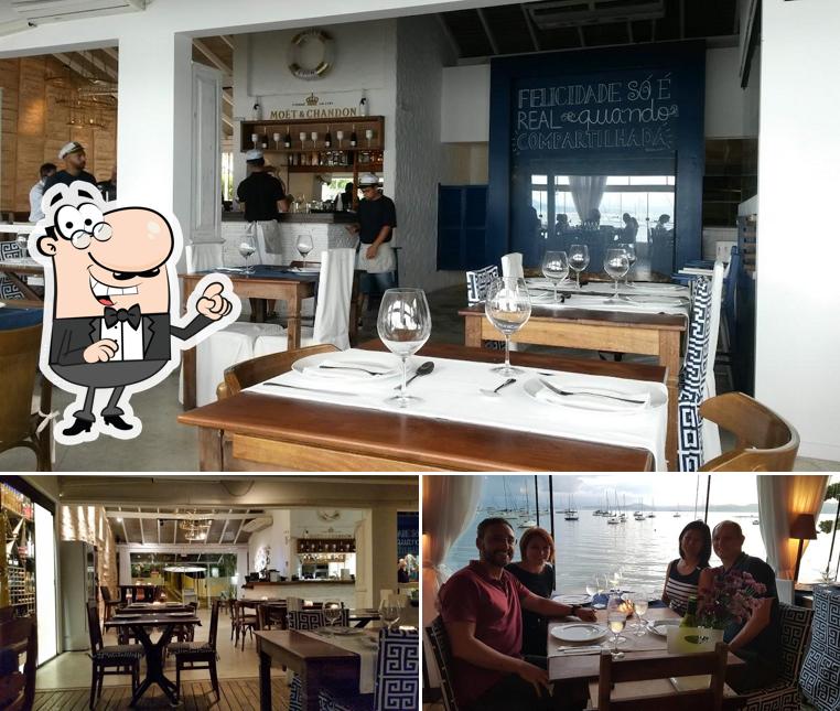 O interior do Amalfi Restaurante