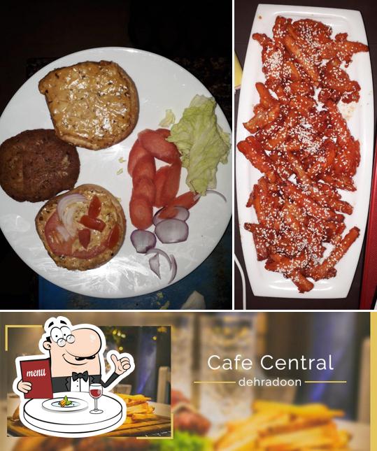 Food at CAFE CENTRAL n THE SKY LOUNGE