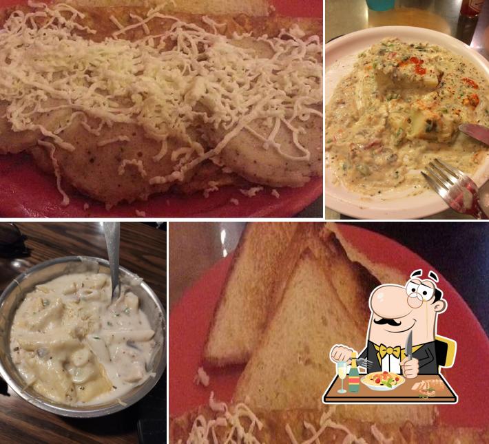 Food at Naughty Angel Cafe