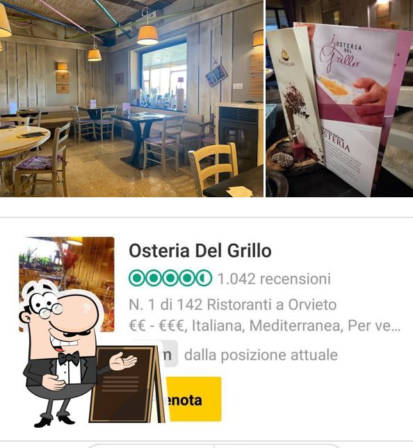 Goditi la vista dagli esterni di Osteria del Grillo