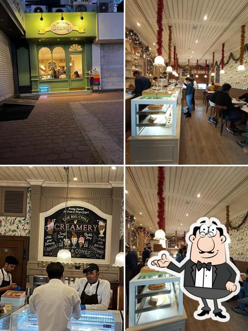 The interior of Big Chill Cakery