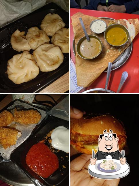 Dumplings at Chat Pat Jhat Pat Veg Fast food