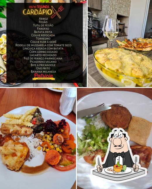 Comida em Restaurante Patrícia