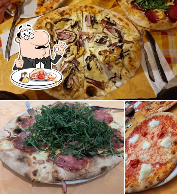 Scegli tra le molte varianti di pizza