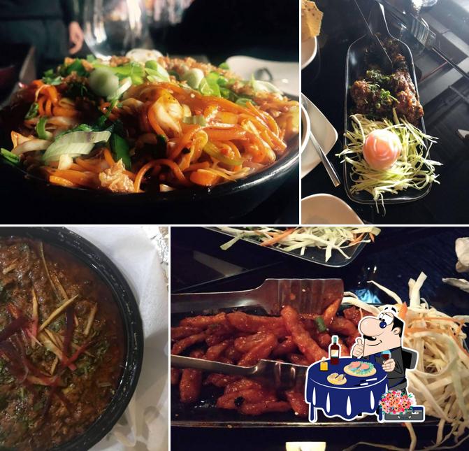 Pick different seafood dishes offered by Desi Handi