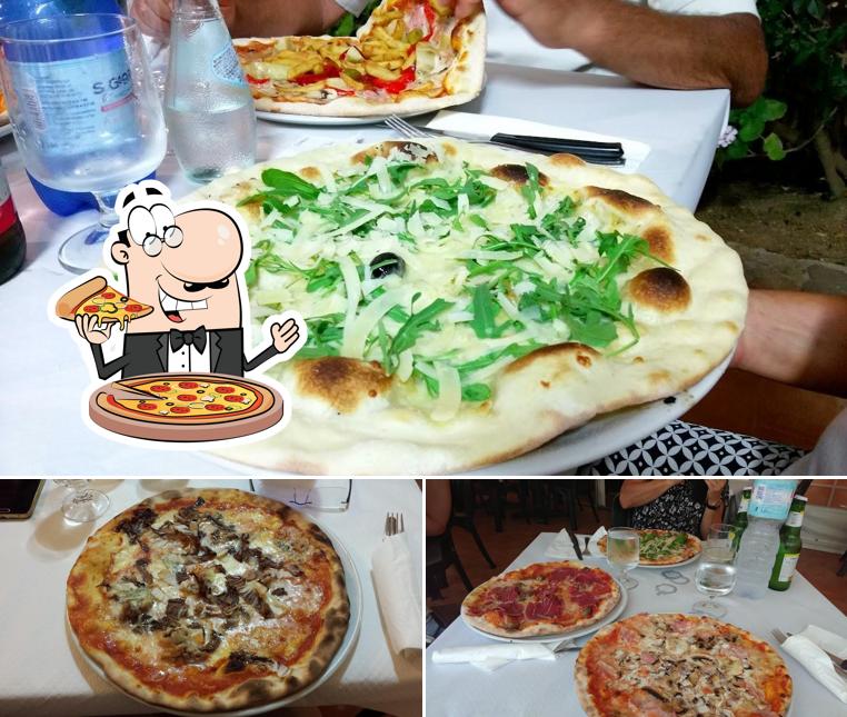A Ristorante pizzeria, puoi assaggiare una bella pizza
