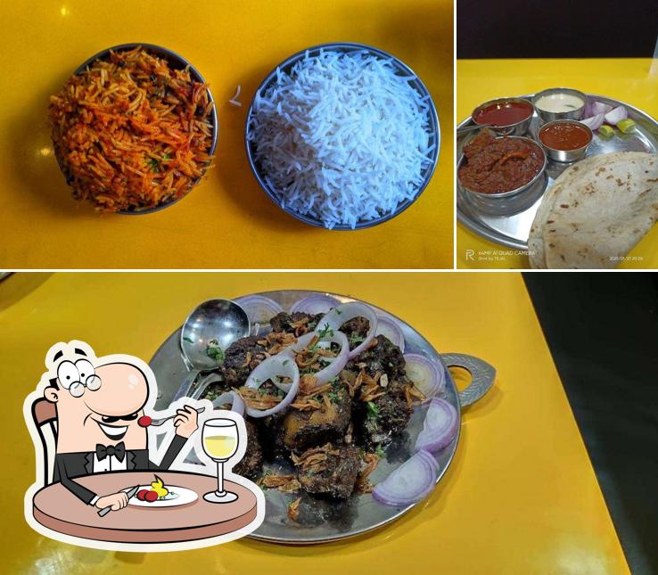 Food at Hotel Gavkari