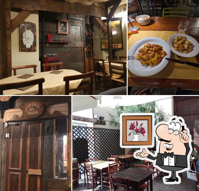 Dai un'occhiata agli interni di Osteria Del Mercato