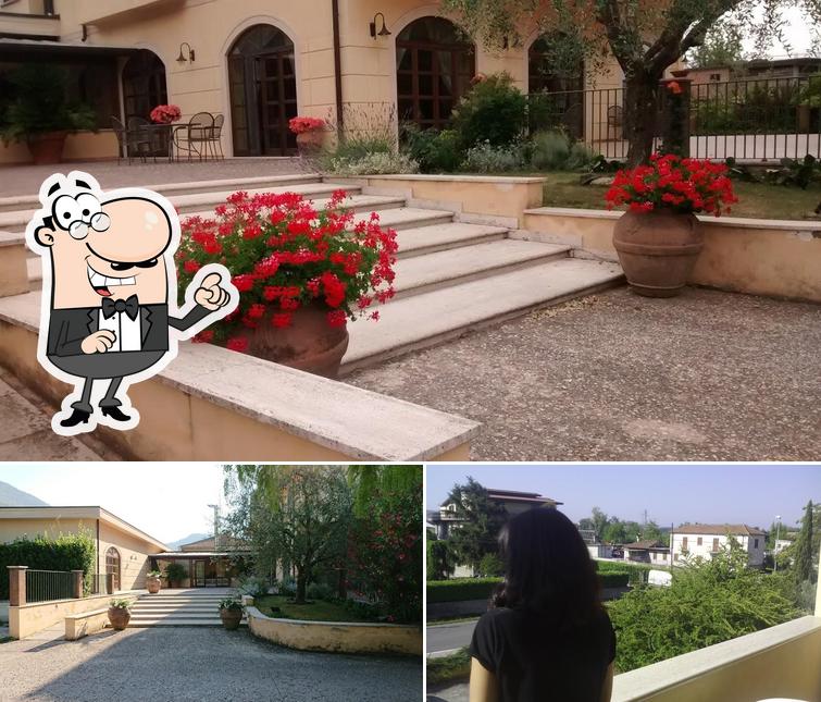 Goditi la vista dagli esterni di Hotel Ristorante Del Sole