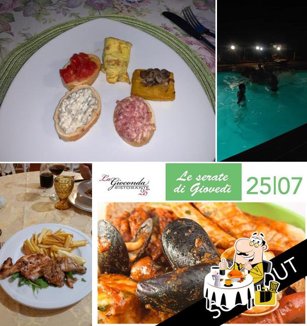 Platti al La Gioconda Ristorante