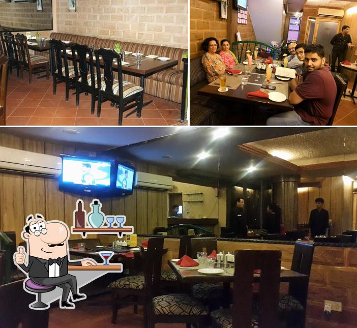 The interior of Bamboo Shoots