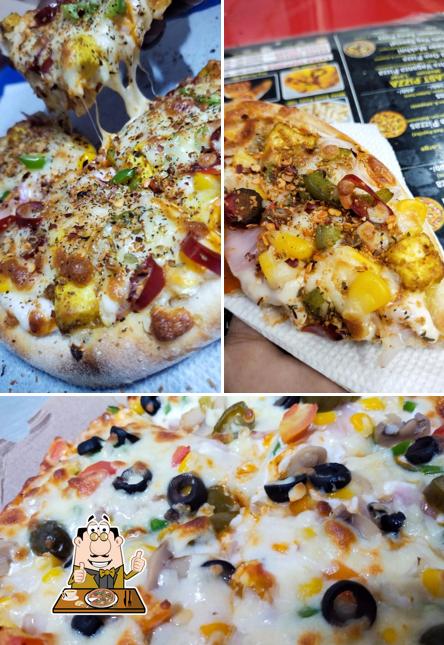 Order different kinds of pizza