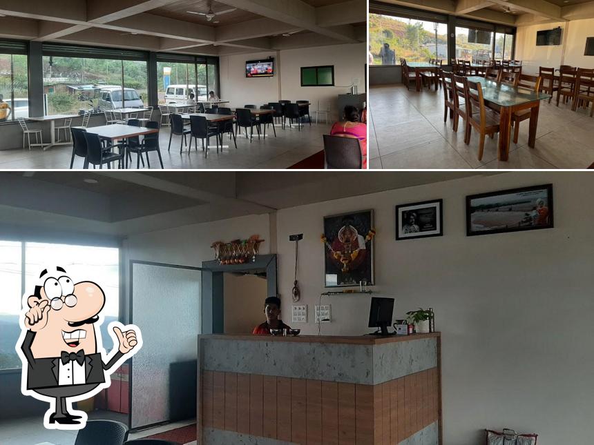 The interior of Hotel Anand Palace