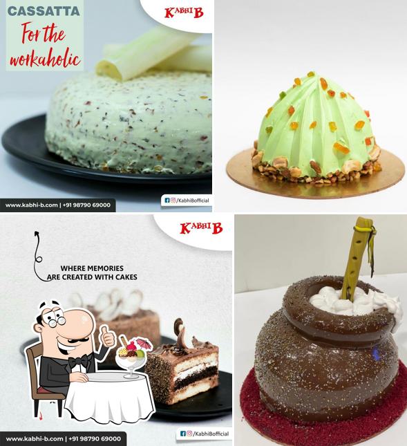 Kabhi B Bakery offers a number of desserts