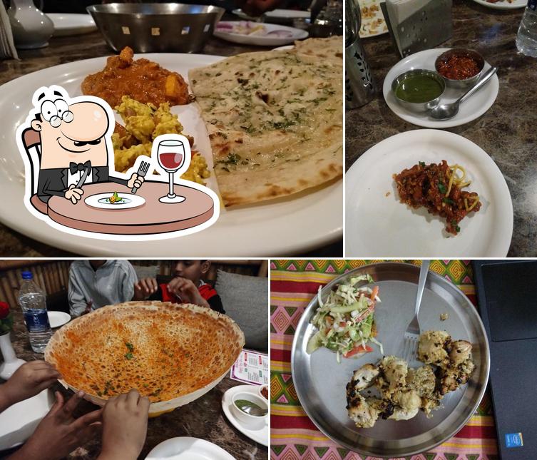 Food at Bamboos Hotel Family Garden Veg & Non-Veg Restaurant