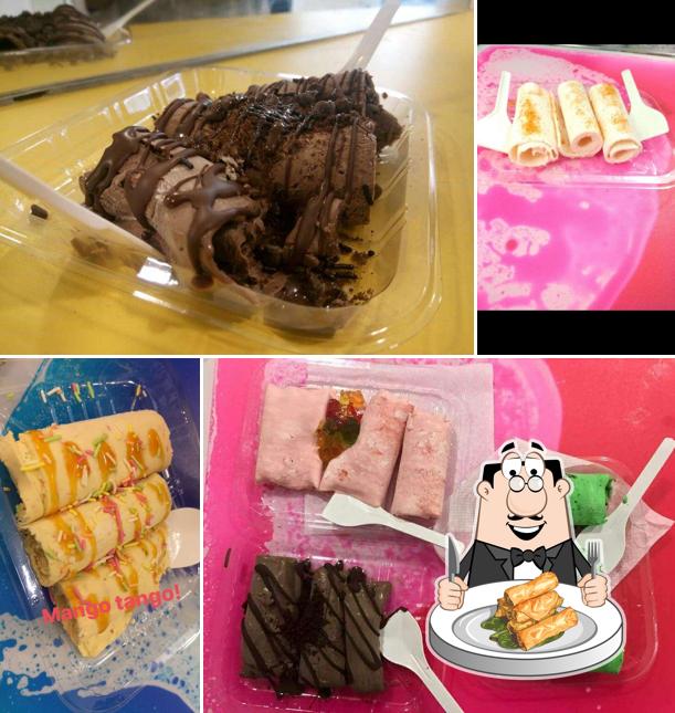 Spring rolls at Minus 301°F