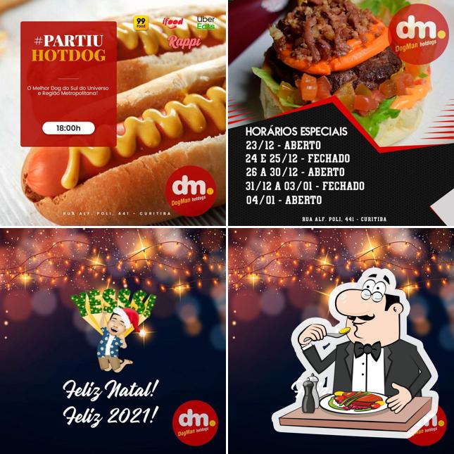 Platos en Dog Man Hotdogs - Centro