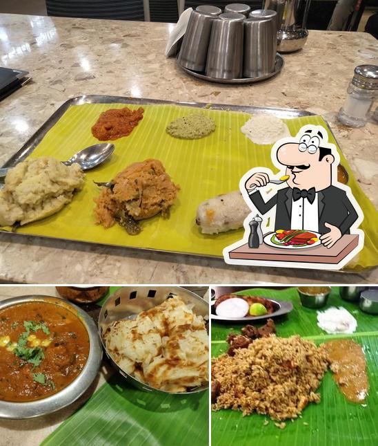 Food at Mayura Hotel