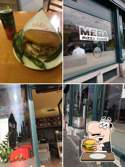 Hamburger al Mega Pizza Kebab