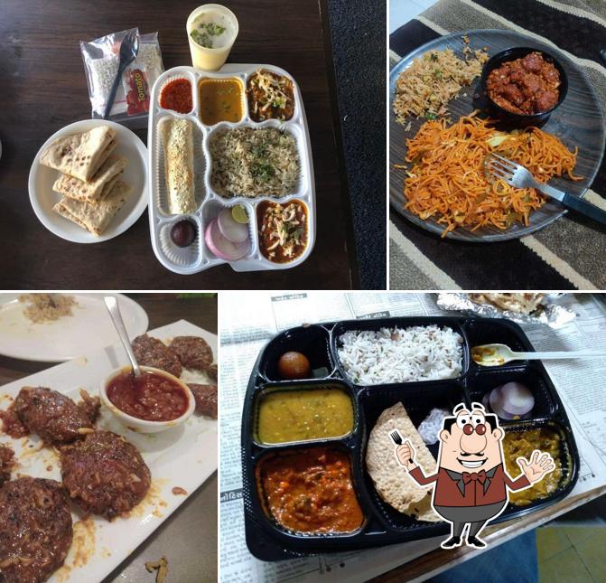 Food at choice corner restaurant