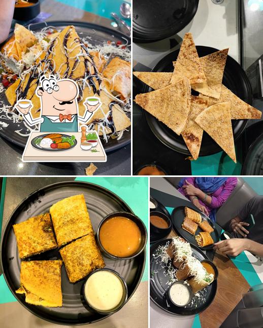 Food at H Dosa Restaurant