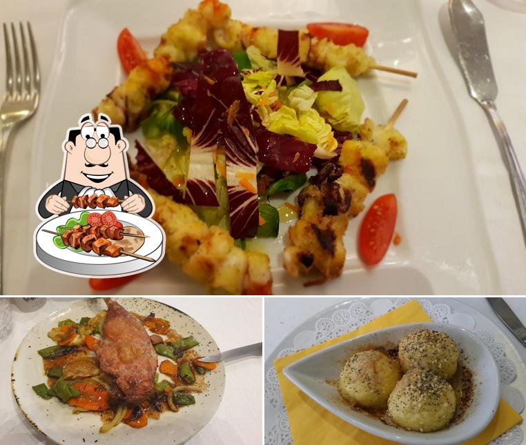 Platti al Osteria La Sosta