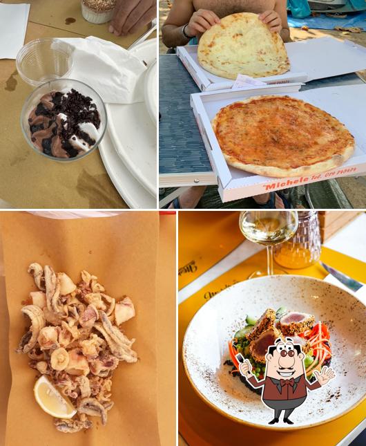 Cibo al Pizzeria da Michele