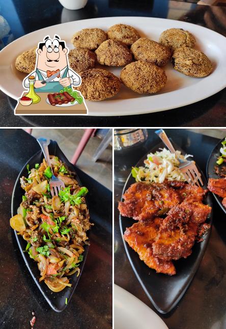 Baby back ribs at "The Joint" Bar & Restaurant