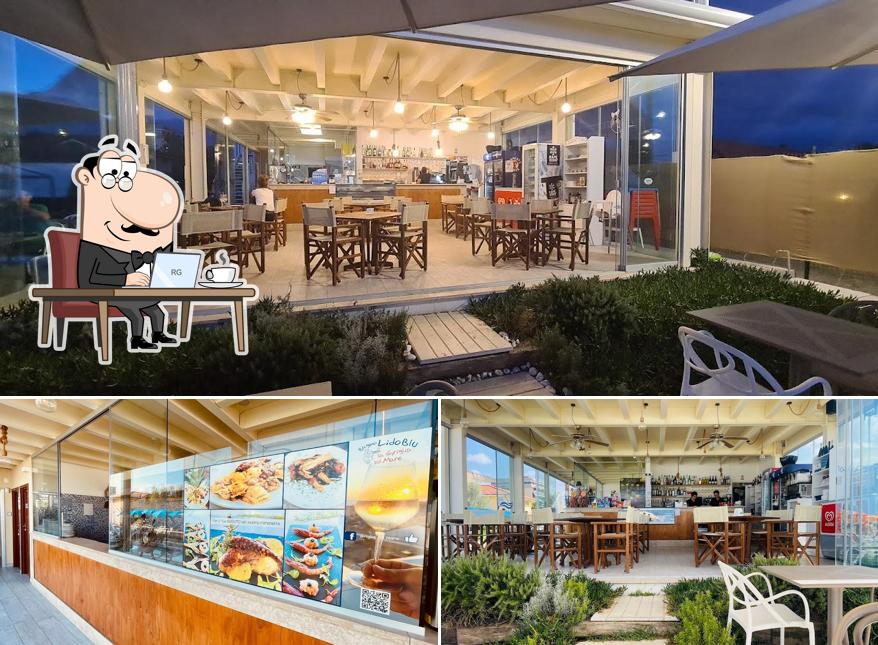 Siediti a un tavolo di Ristorante La griglia sul mare