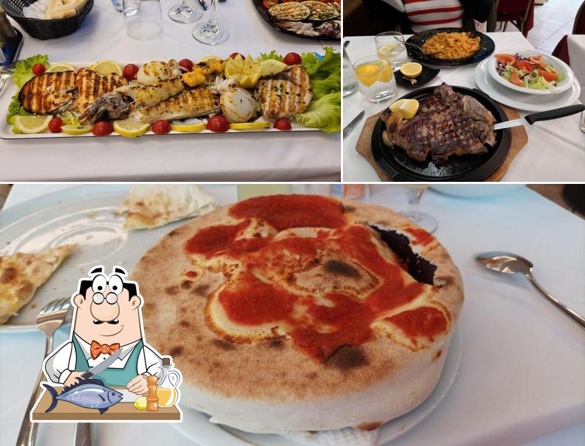 Salmone grigliato al Ristorante Pizzeria Storia Finita